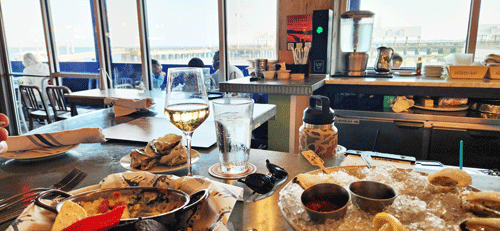 Oysters and Wine