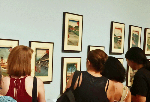 Hiroshige Exhibit