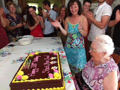 Stasi and her Cake