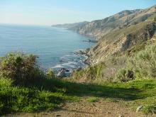 Stop on Highway 1 with cellphone service