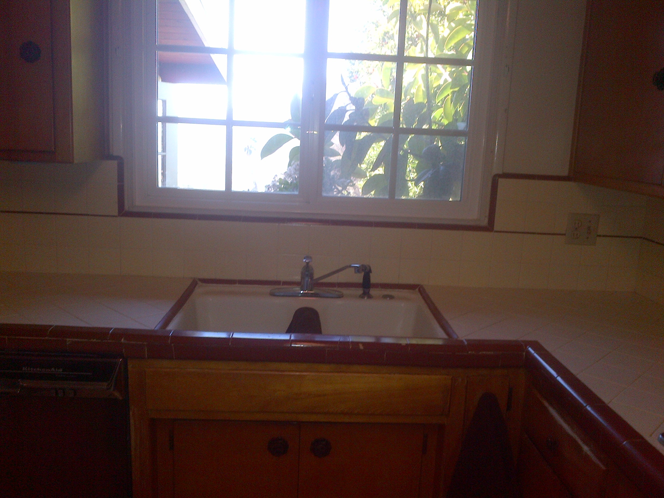 I love a window over the kitchen sink