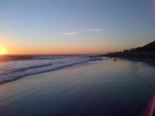 Sunset Emma Wood Beach, Ventura, CA