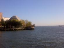 View South with Holocaust Museum