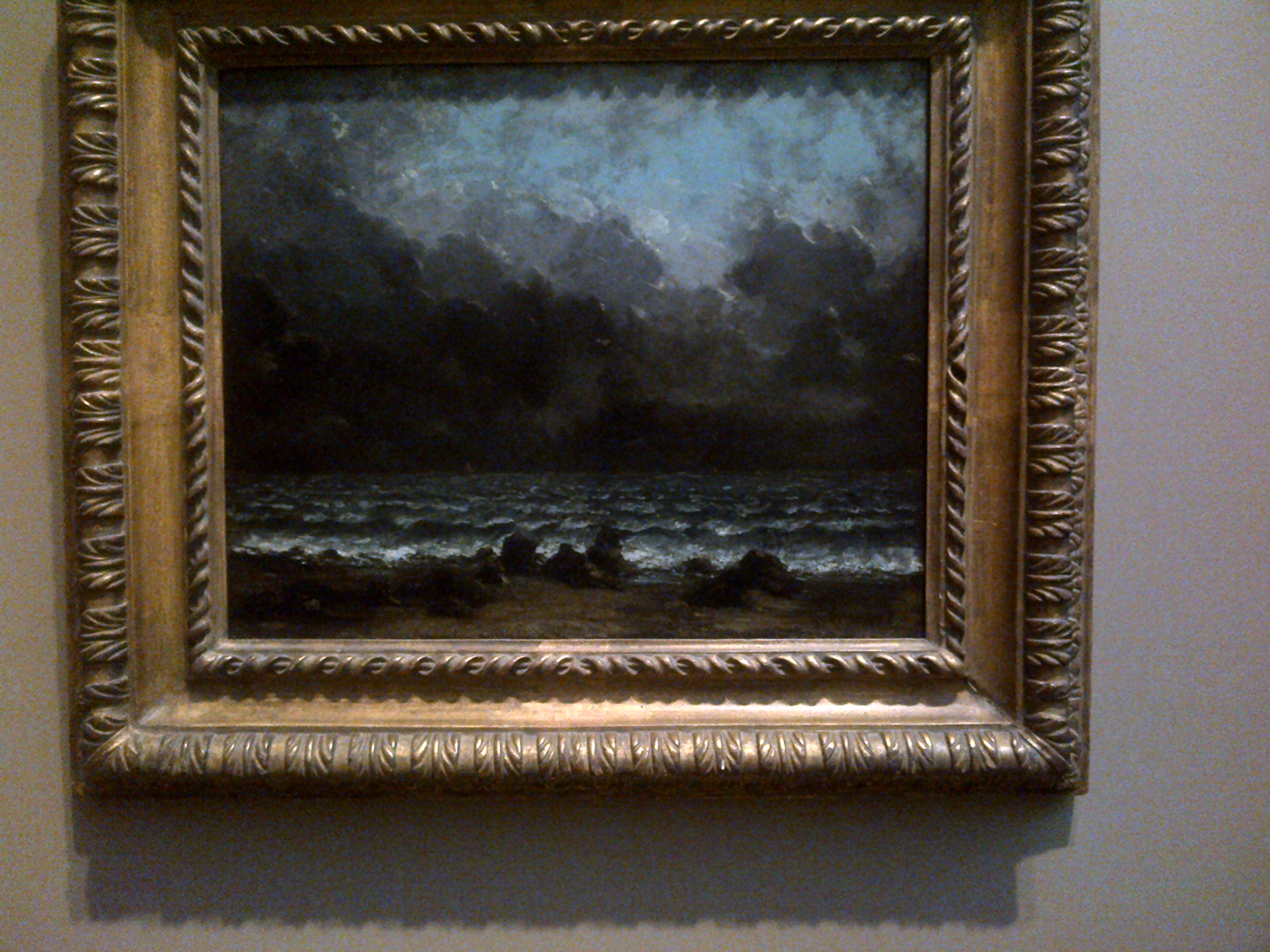 Courbet seascape