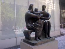 Henry Moore scuplture, MOMA