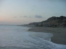 San Clemente- beach at sunset