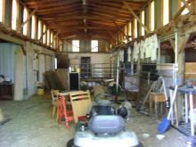 Inside our Barn